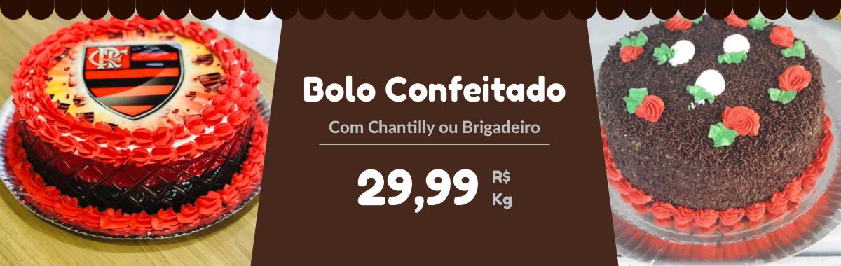 Bolo Confeitado